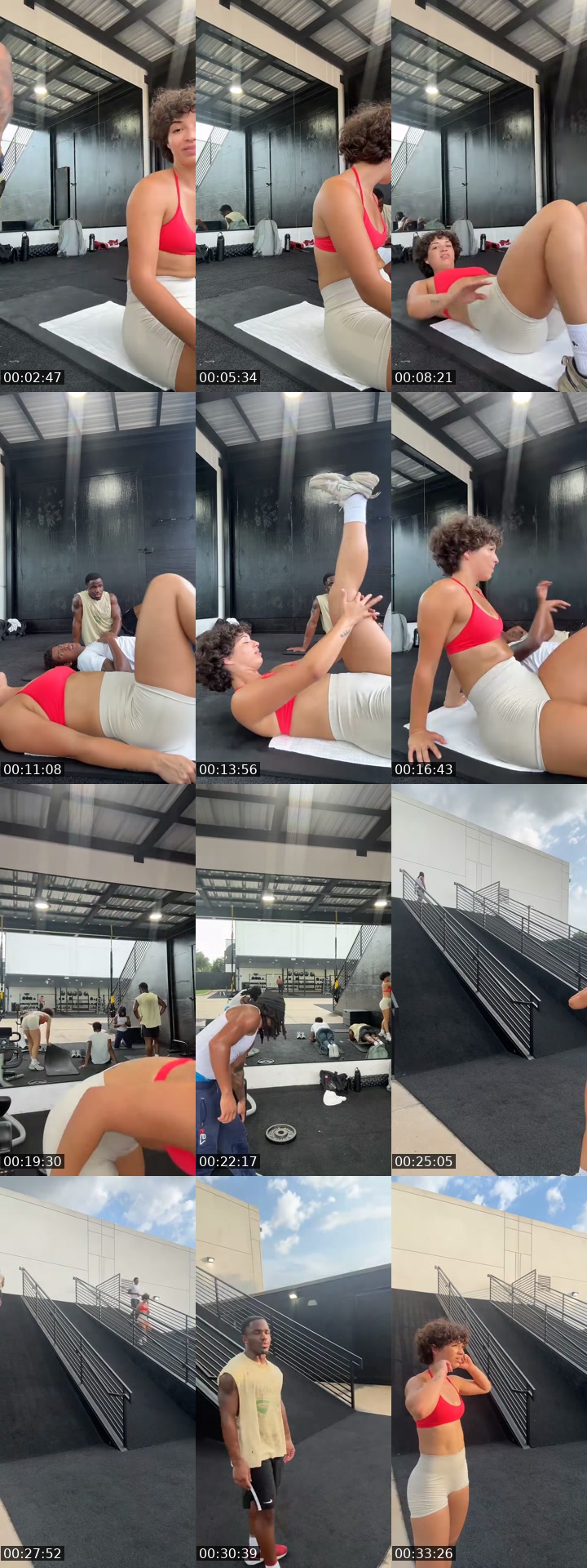 TikTok live: GYM LIVEEEE by @ciaralynnrosa