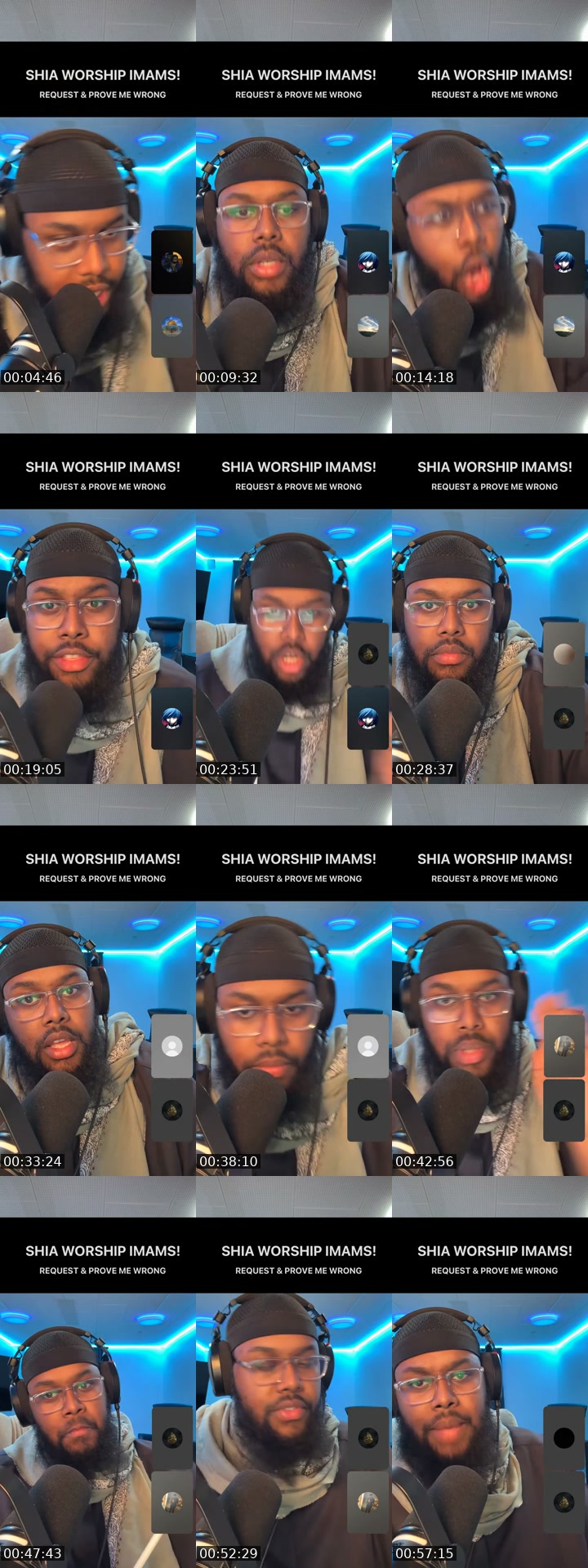 TikTok live: SHIA WORSHIP ALI by @liban.ahmed