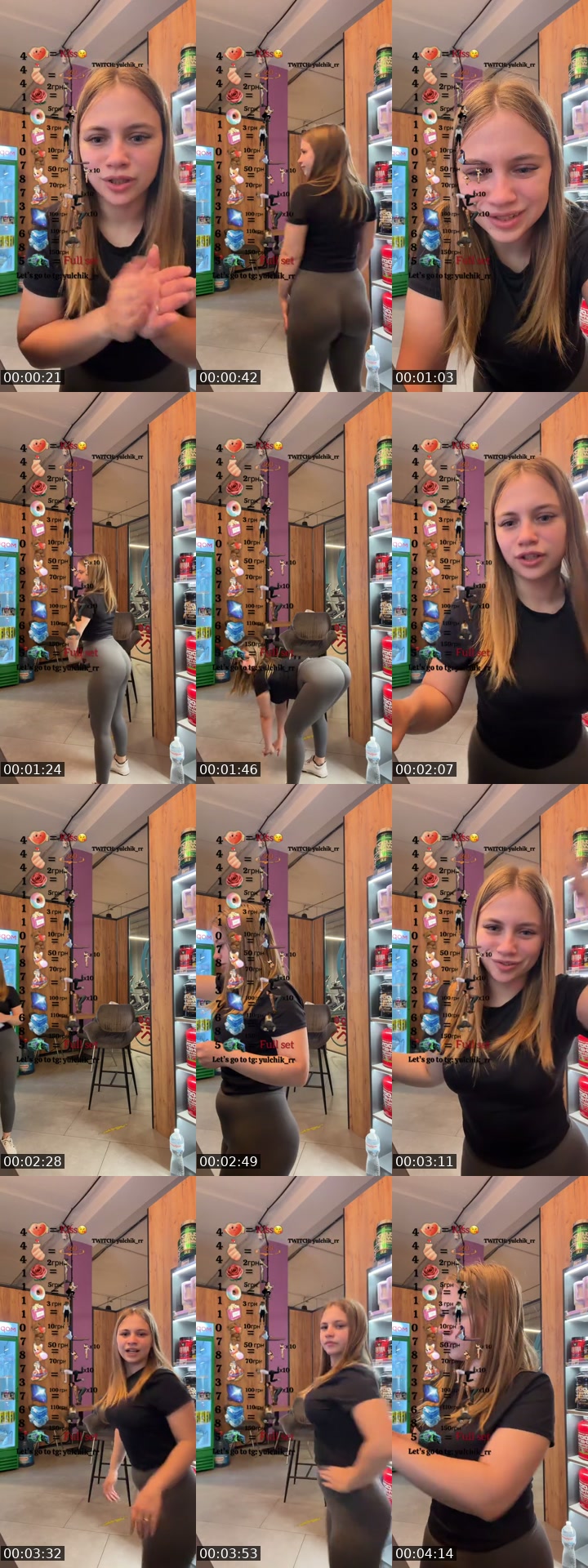 TikTok live: Sport💪 by @yulchik_rr