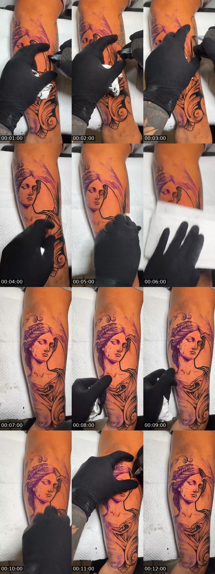 TikTok live: 1 mes tatuando 🔥🥵 by @yinder.ink