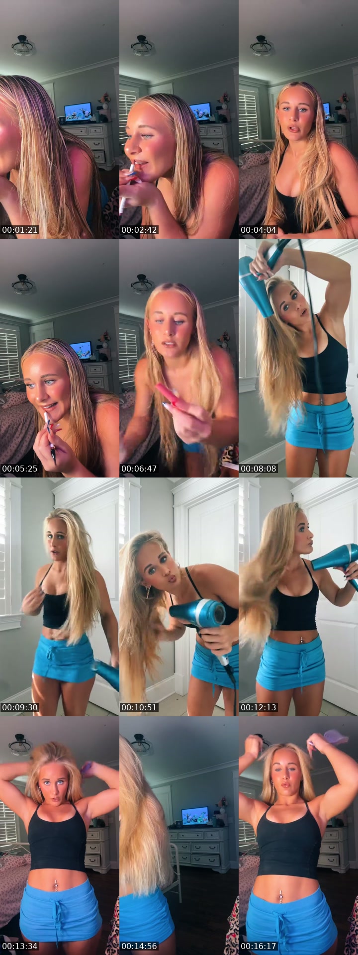 TikTok live: grwm by @itsmiaalbert