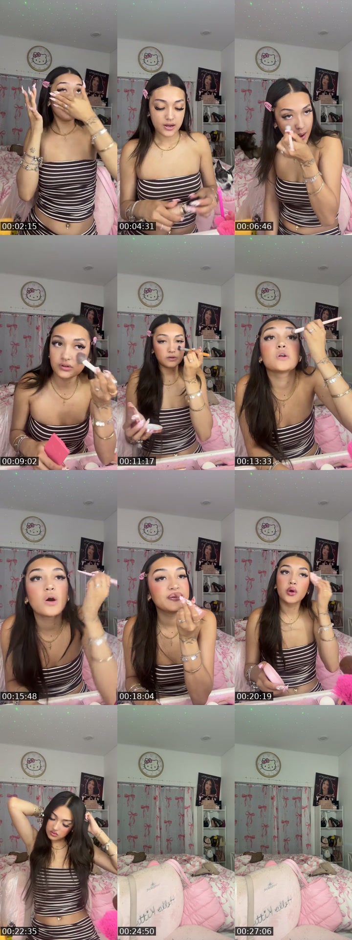 TikTok live: grwm by @baabytrinity