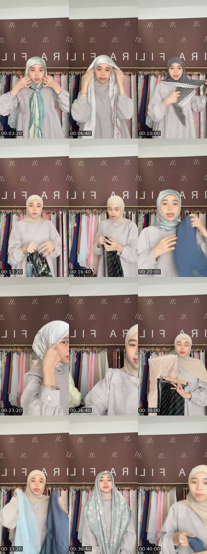 TikTok live: MiraFilzah Scarves LIVE by @mirafilzahmy