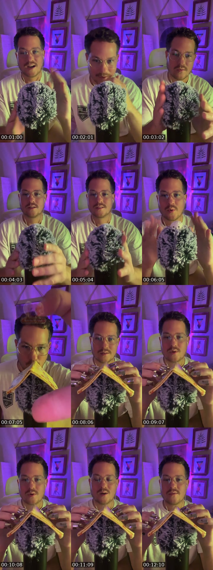 TikTok live: Cozy ASMR by @codymcgibbon