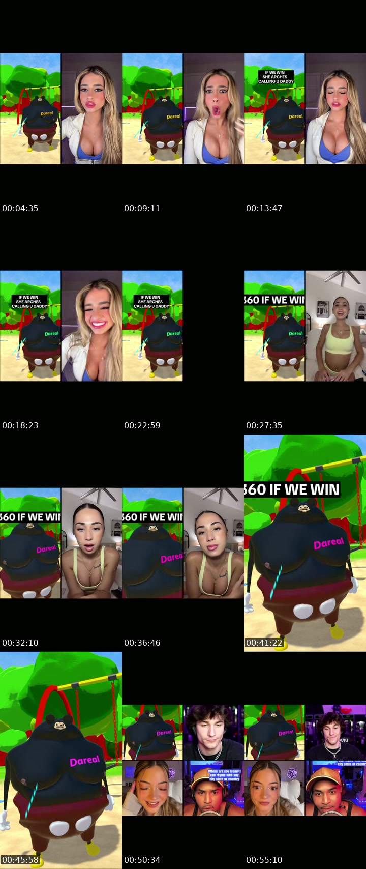 TikTok live: DARE BATTLES! by @unclejimbo.vr