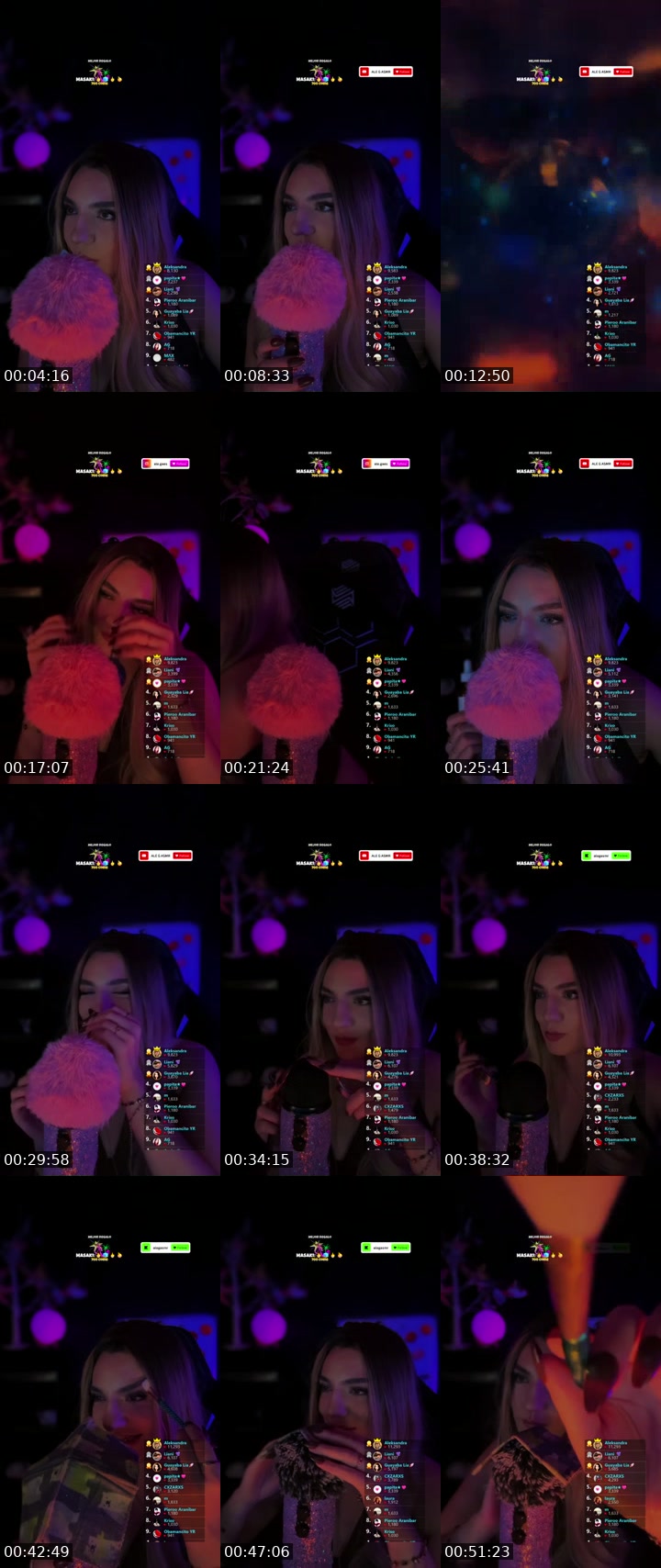 TikTok live: ASMR PARA TI by @alegasmr