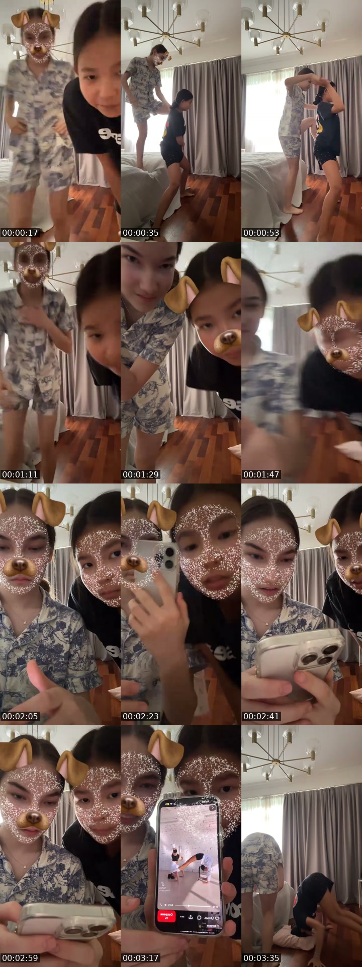 TikTok live: парная йога by @shaikenovaa.a