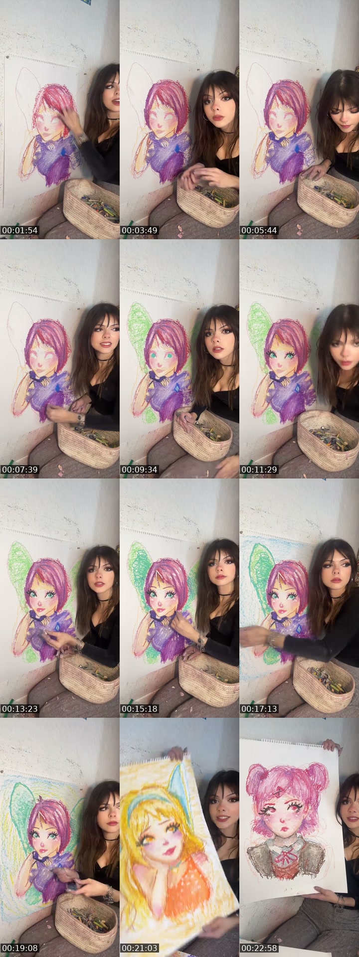 TikTok live: Drawing! by @annemar.e