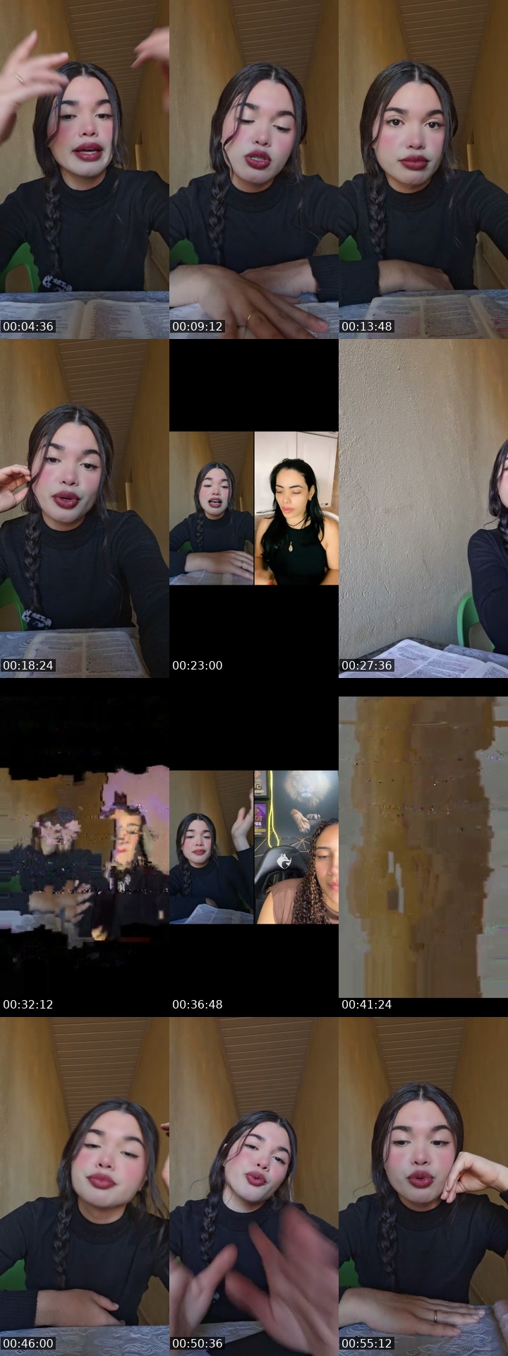TikTok live: 1 leão e pinto meu cabelo❤️ by @cavalcanteh_kel