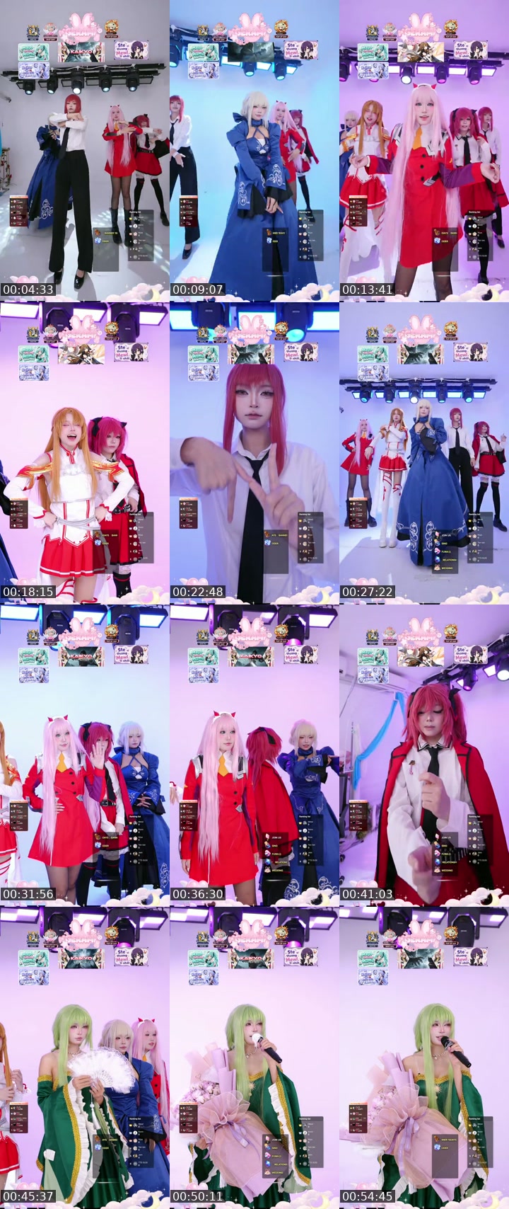 Vietnam TikTok live: IDOL COSPLAY TEAM by @cyra.mirage
