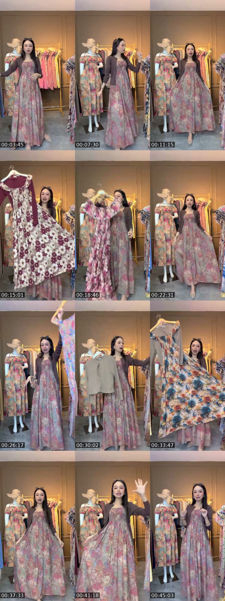 TikTok live: Marion long dress by @sirrin_girls