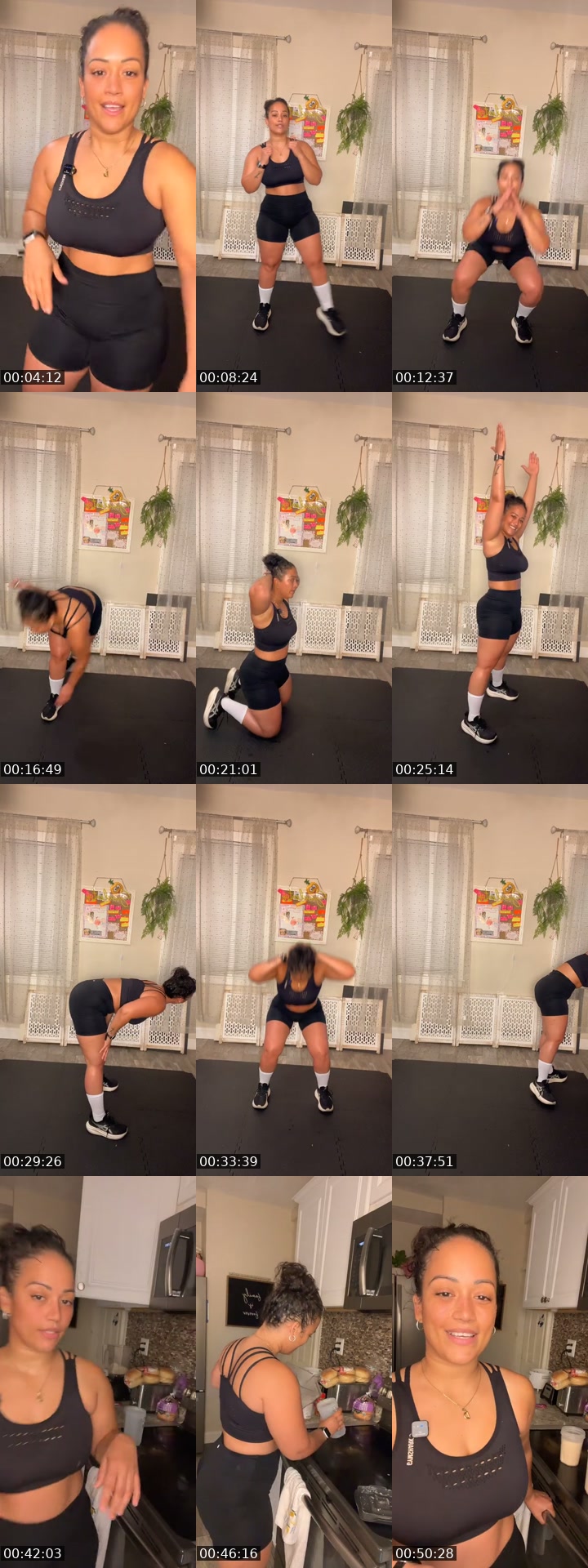 TikTok live: HIIT by @vivibones89