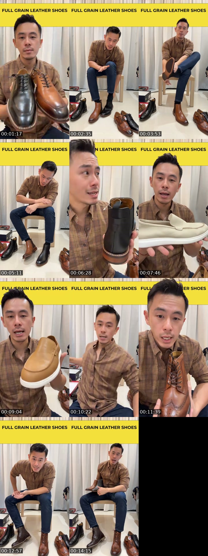 TikTok live: DESAI LEATHER SHOES by @johnlone_88