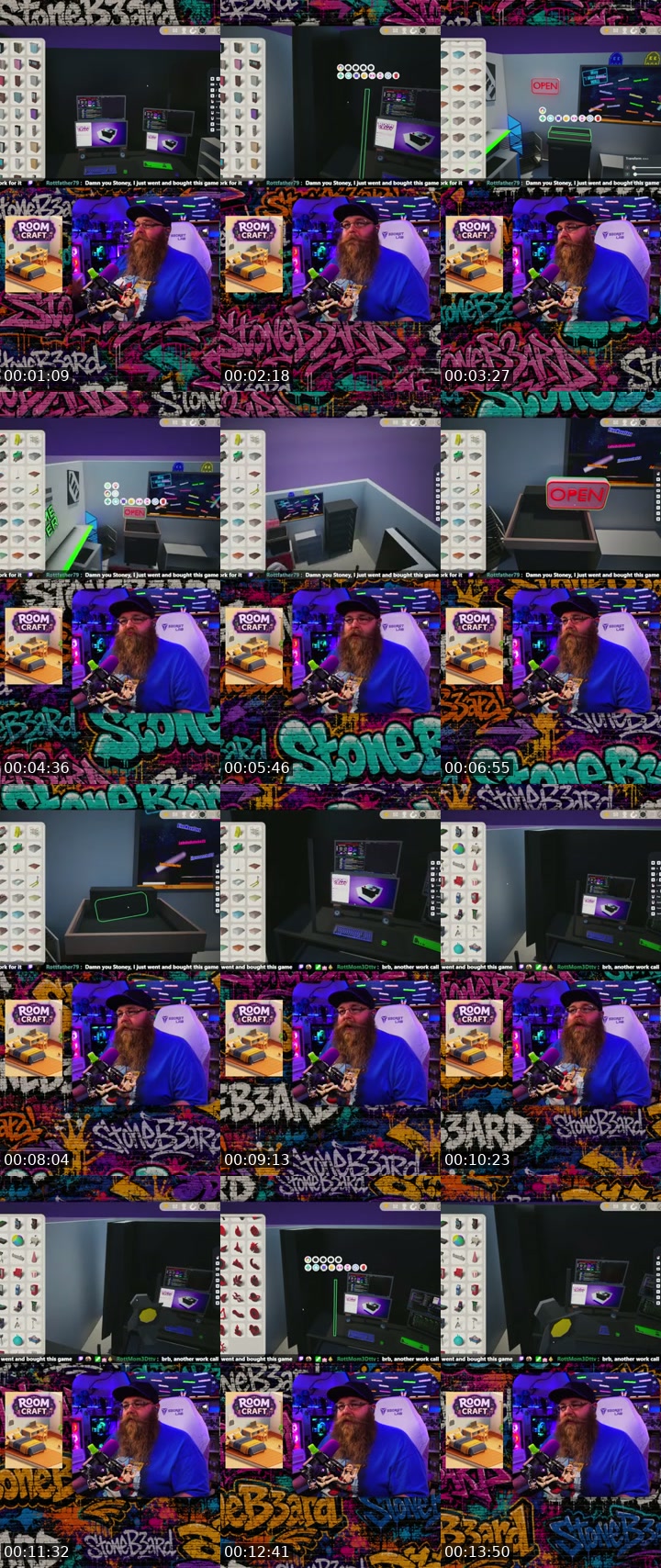 TikTok live: Rebuilding my actual stream room by @stoneb3ard
