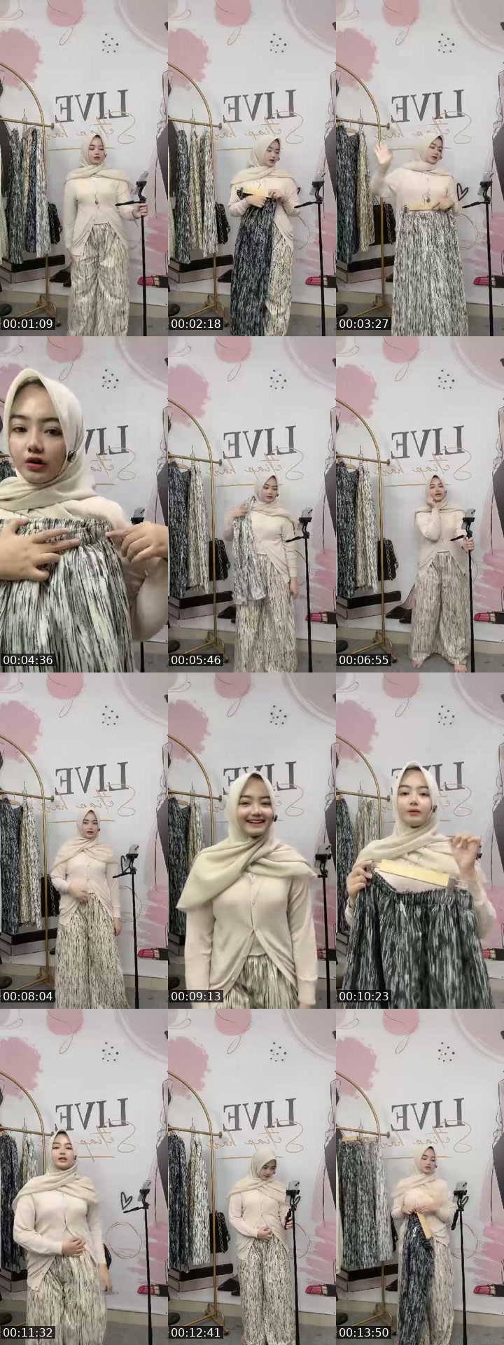 TikTok live: PROMO celana kulot🥰🔥 by @melindgnnt