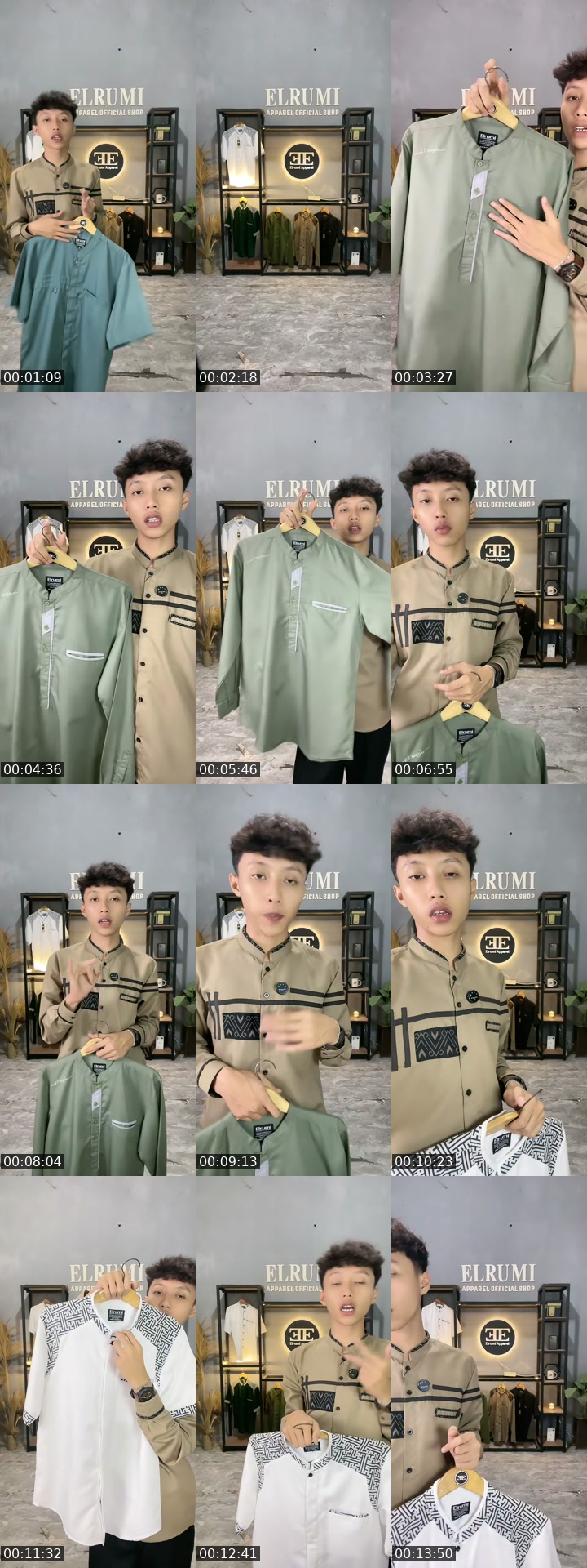 TikTok live: Promo baju koko pria by @elrumi_apparel_official