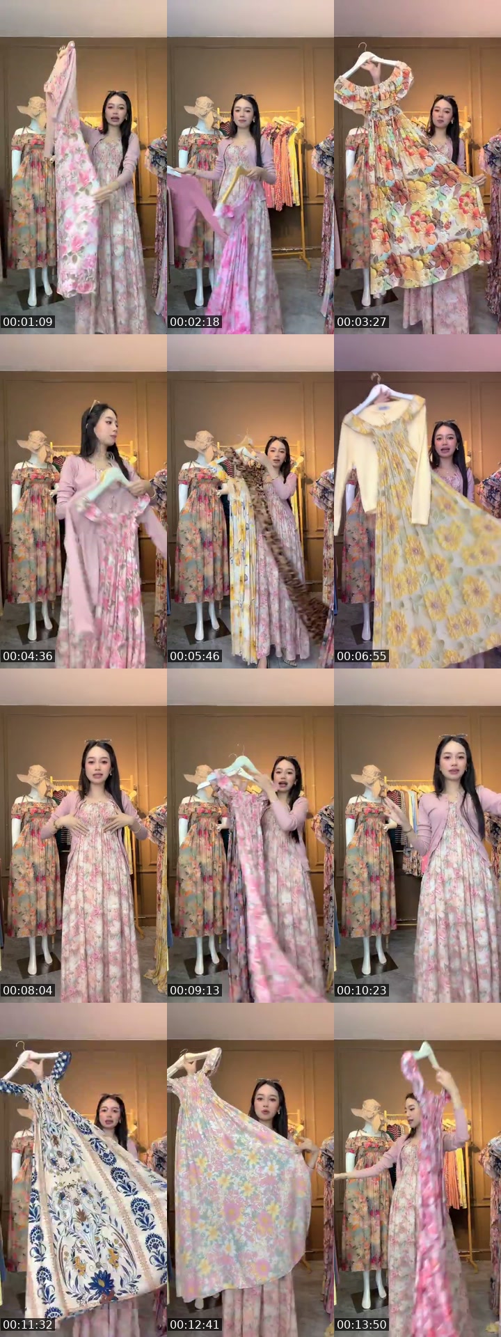 TikTok live: Marion long dress by @sirrin_girls