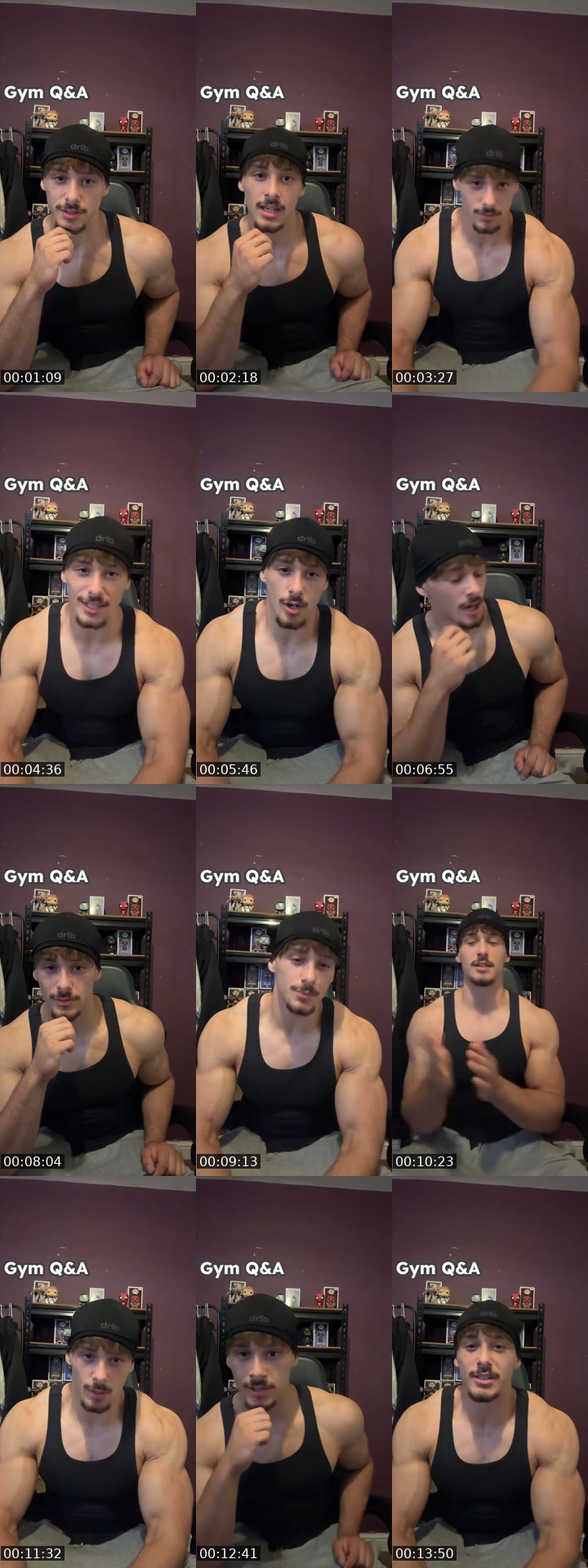 TikTok live: Gym stuff by @theocbrown