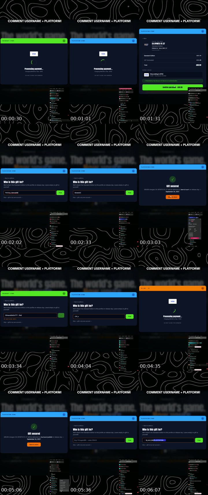 TikTok live: FC27 PRE ORDERS NOW! by @growagardendemonn