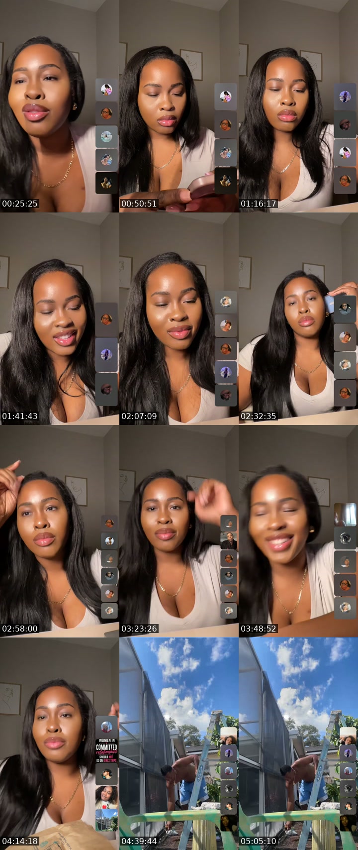 @noushieeeex3 TikTok live