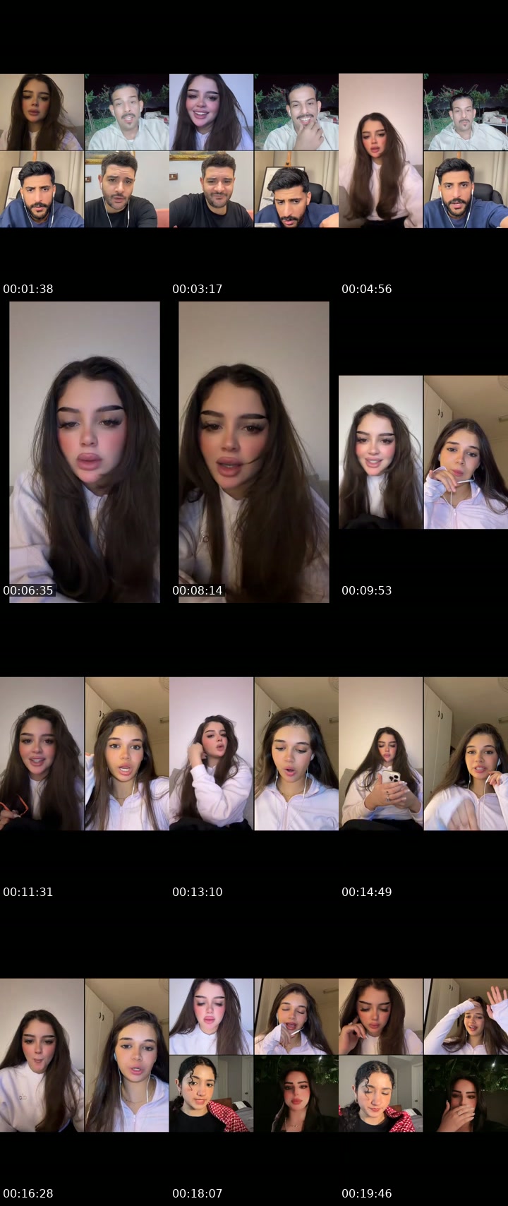 TikTok live: منورين by @fcccc21