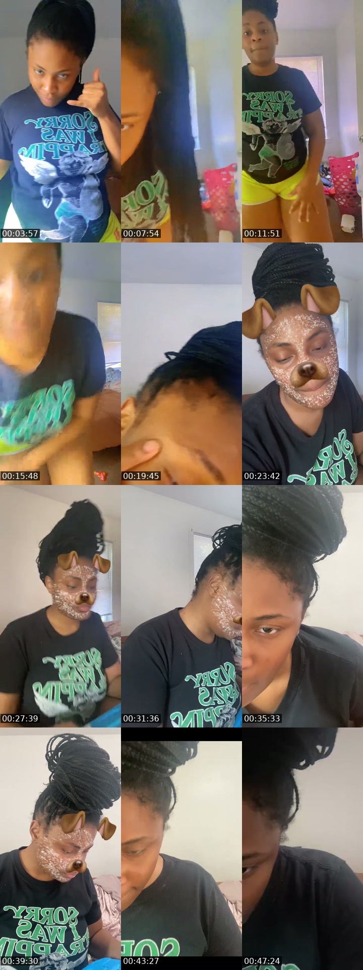 TikTok live: Looking crazy😬 by @spoileddt