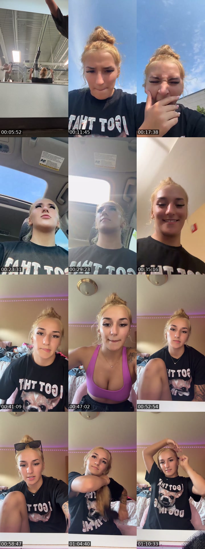 TikTok live: Shaving my head for 4mil 💎 by @caoimhedoylee