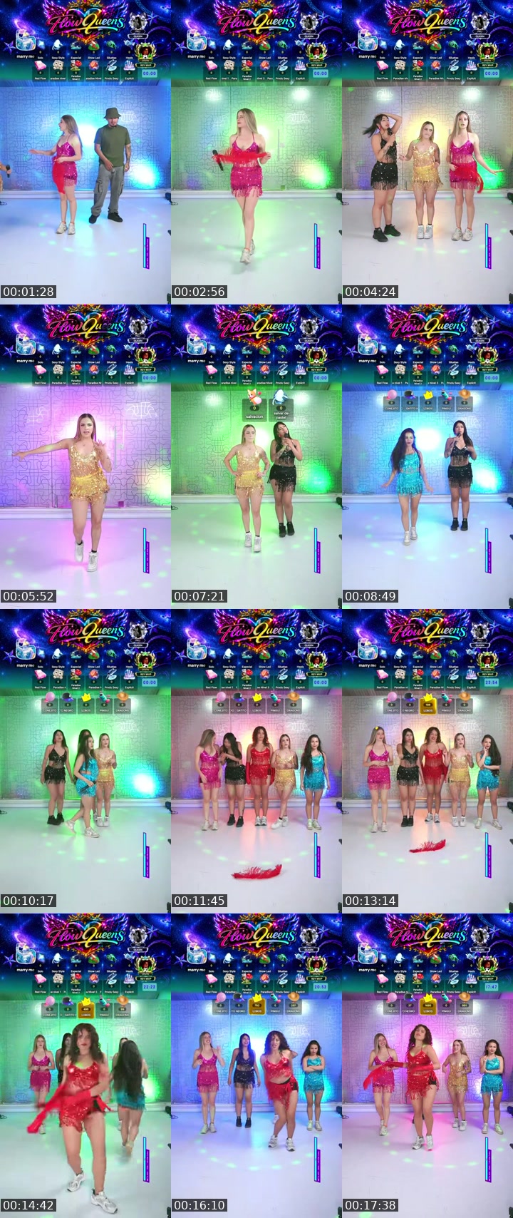 Colombia TikTok live: QUEENS FASHION by @flowqueens_lflow
