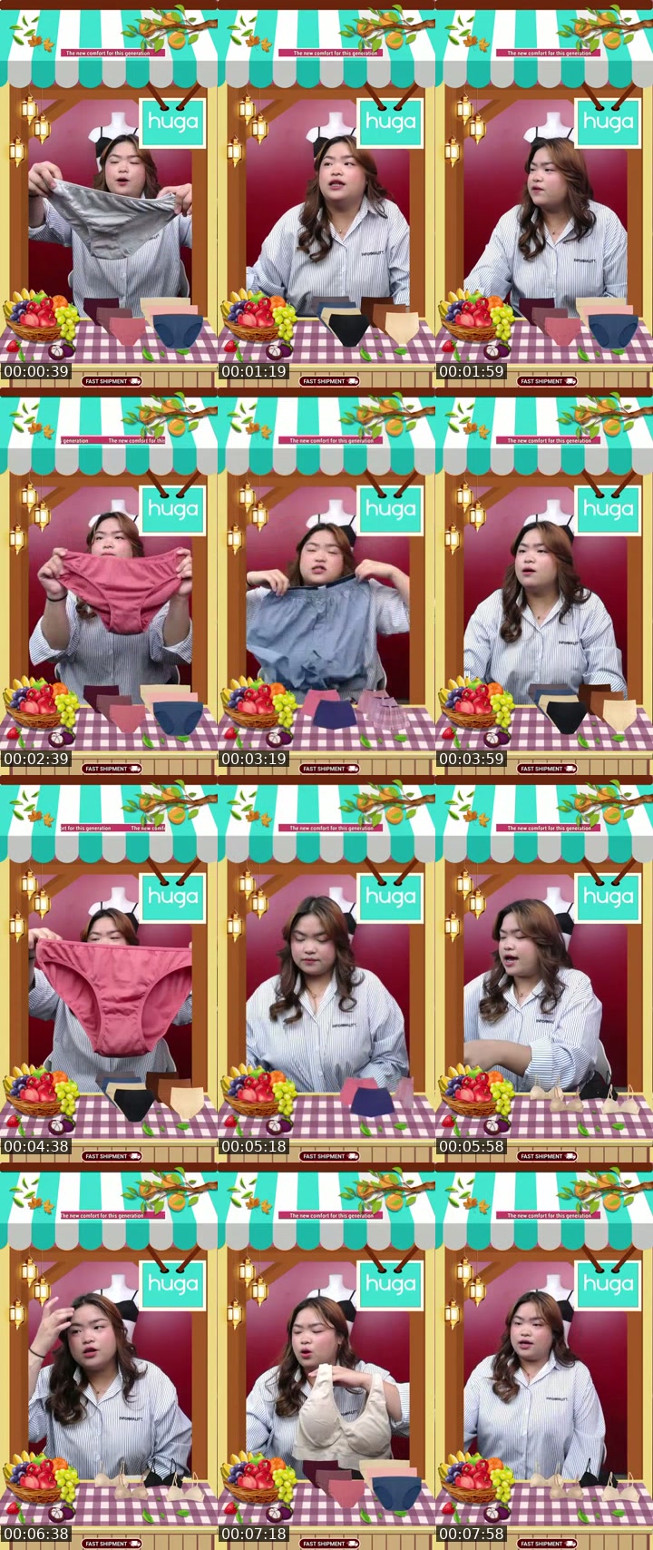 TikTok live: HUGA OFFICIAL STORE by @hugabrand