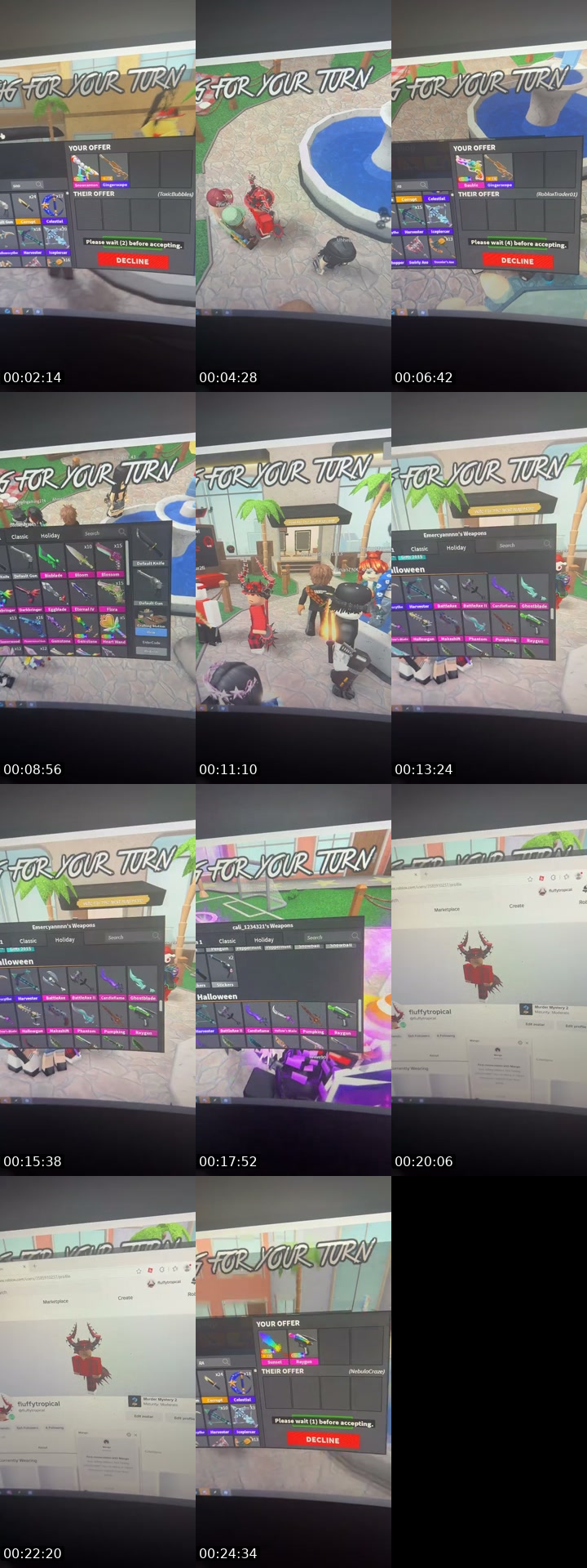 TikTok live: Mm2 by @.strawberryadm