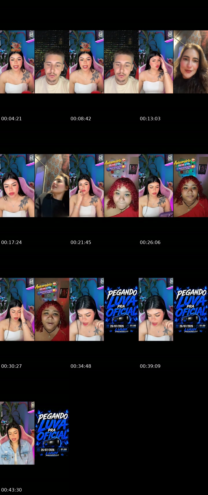 TikTok live: Bora iluminar a galeria✨🦋 by @luiza_pavanello