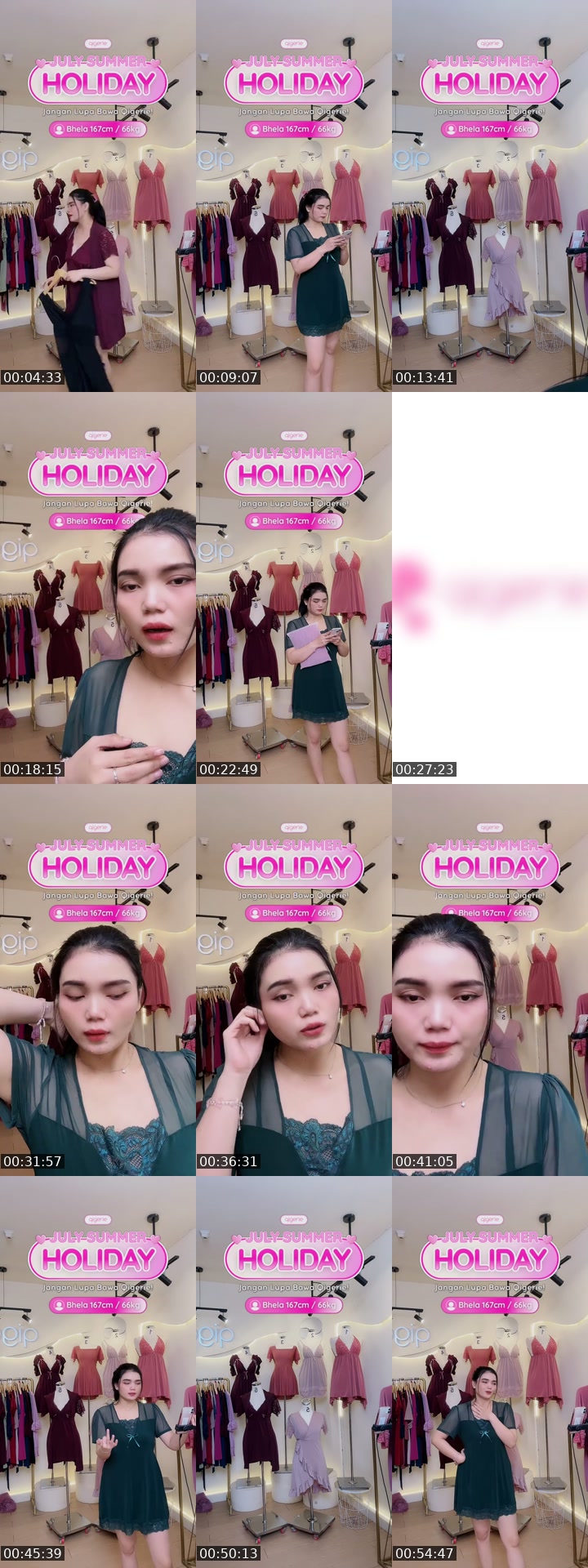 TikTok live: GAJIAN SALE🥳🥳🥳 by @qigerie