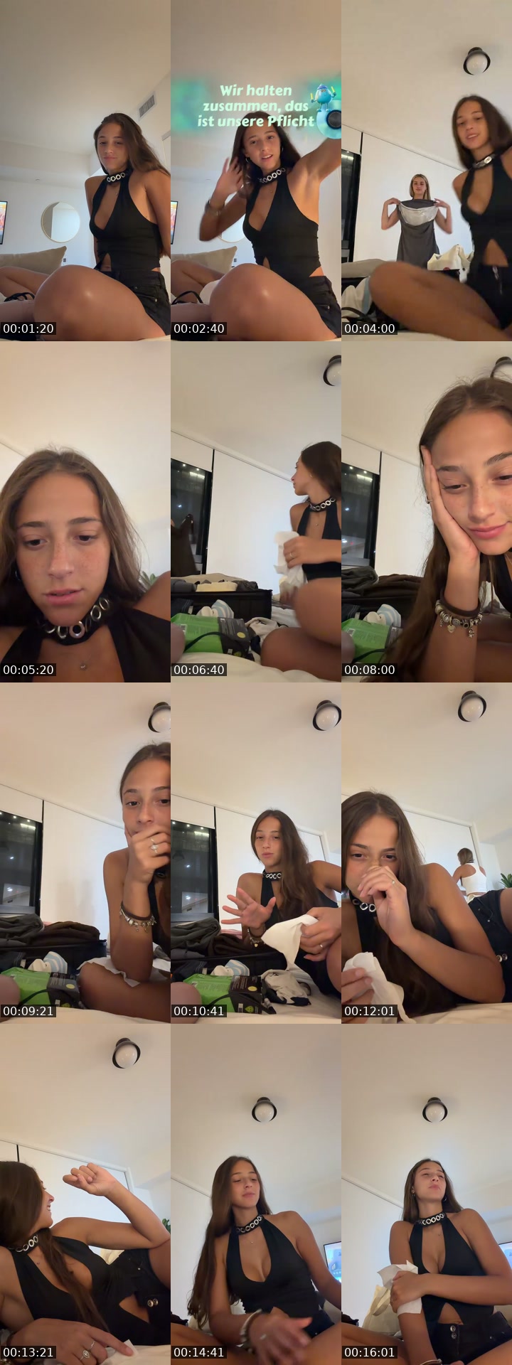 TikTok live: MINI LIVE by @claricremaschi