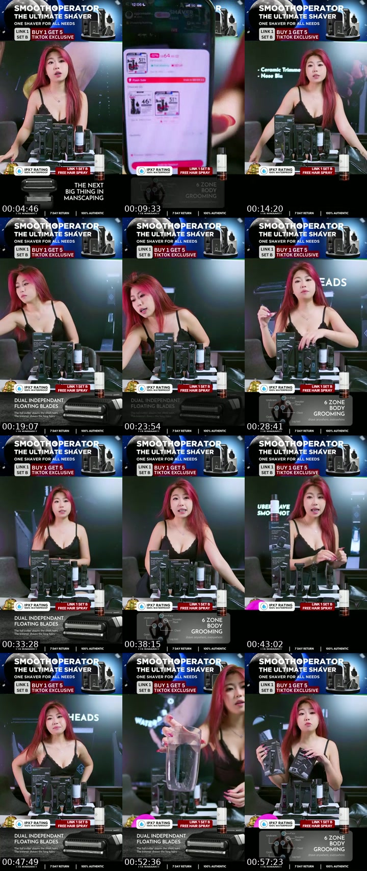 TikTok live: BEST MENS WOMEN SHAVER by @sgpomadesofficial