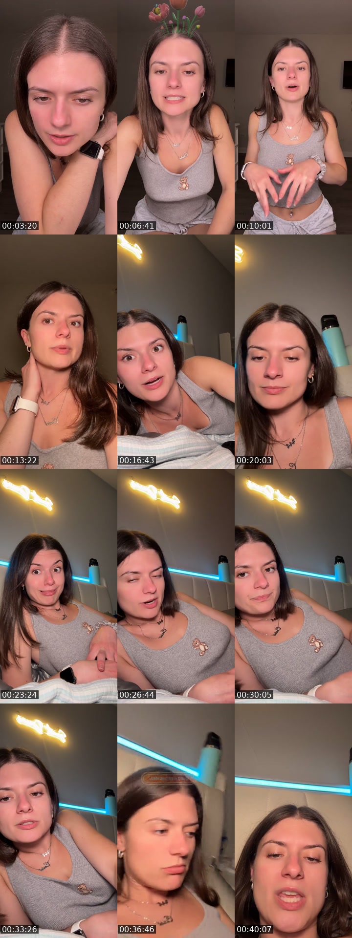 TikTok live: Just hanging out :) by @carleehosch