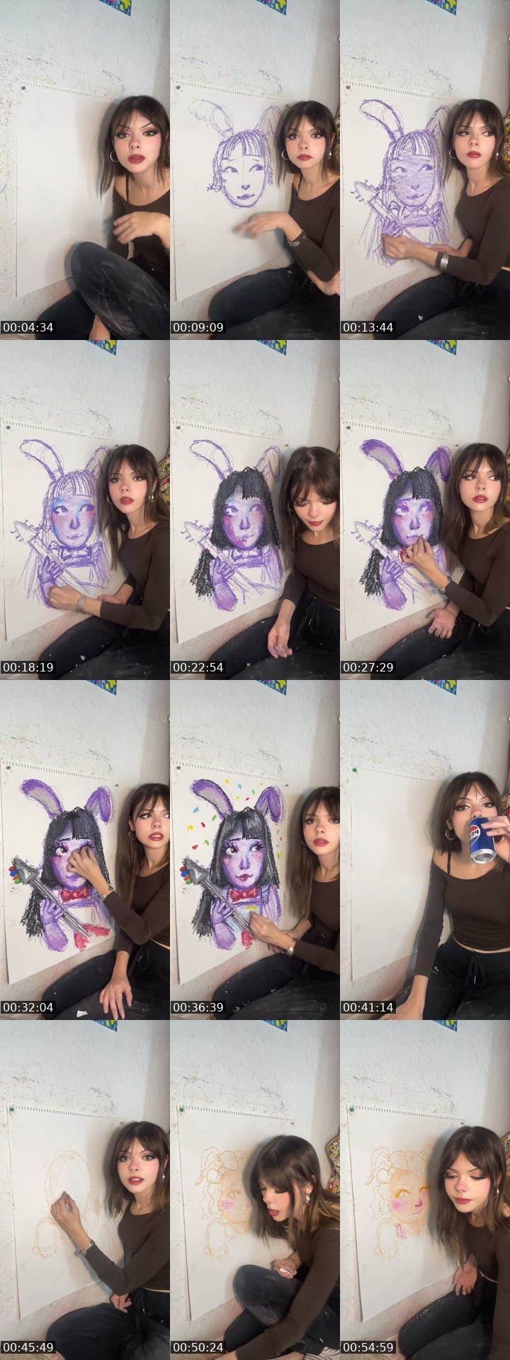 TikTok live: Drawing! by @annemar.e