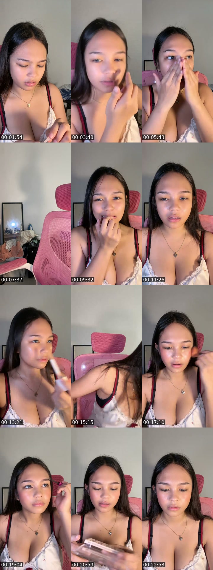 TikTok live: grwm by @prttylinalyn