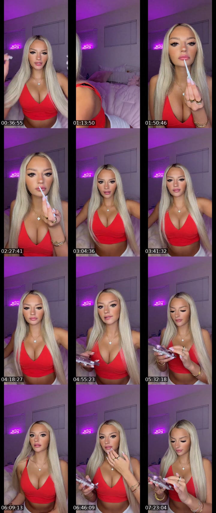 TikTok live: big energy only 😉💝 by @bellamiamiii