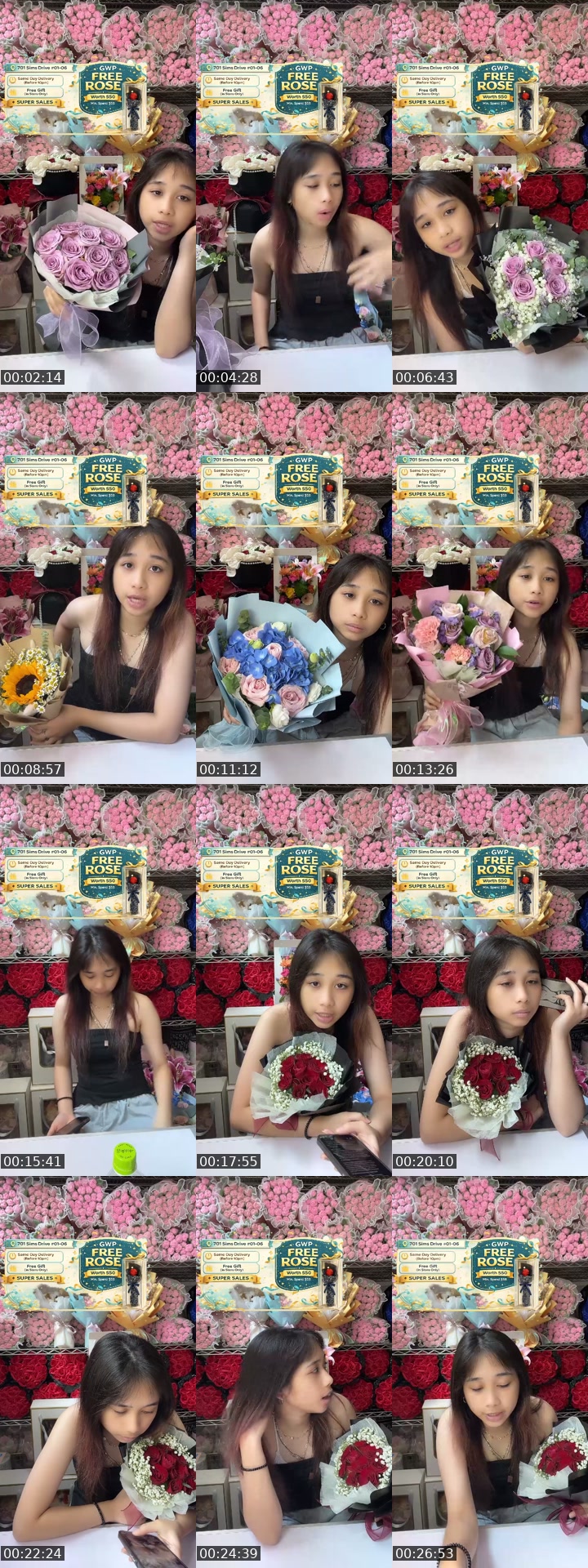 @flowersuppliersg TikTok live from 2026-07-24