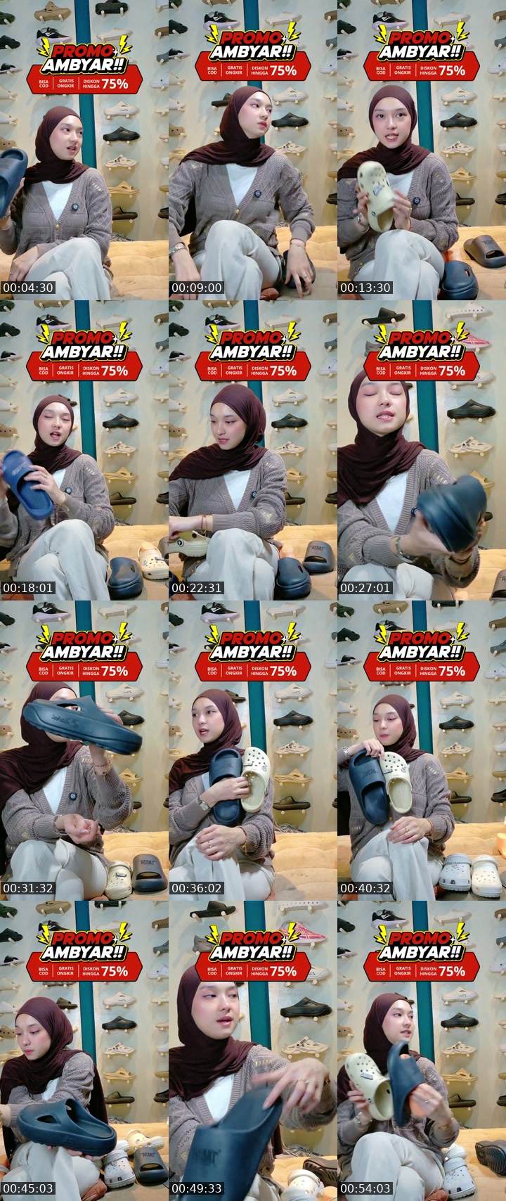 Indonesia TikTok live: WAR SANDAL 5RB AN‼️🔥 by @elabel.store