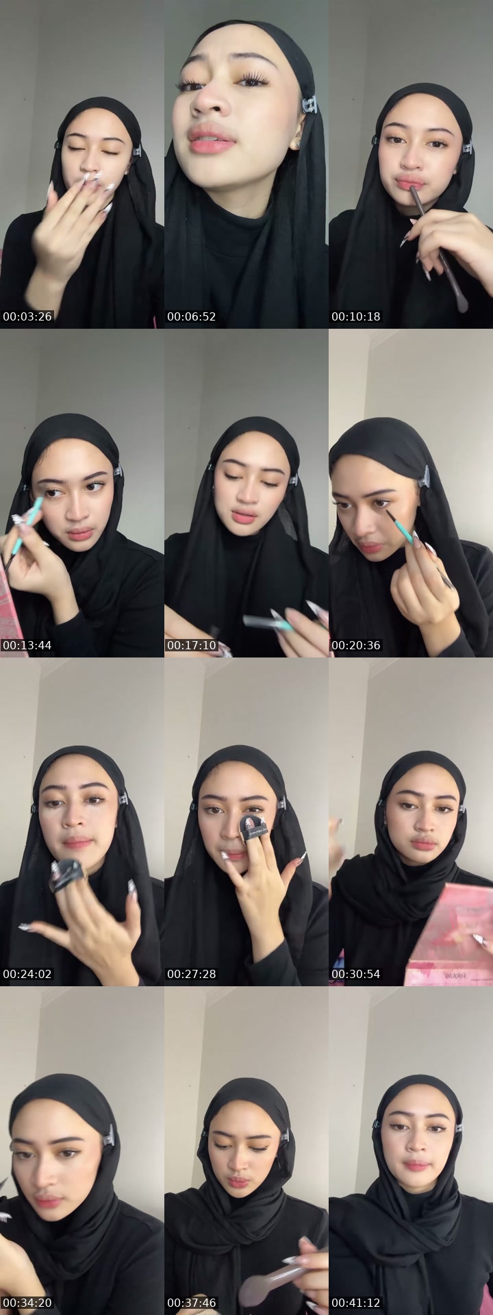 TikTok live: make up arabzzz by @falishaalz