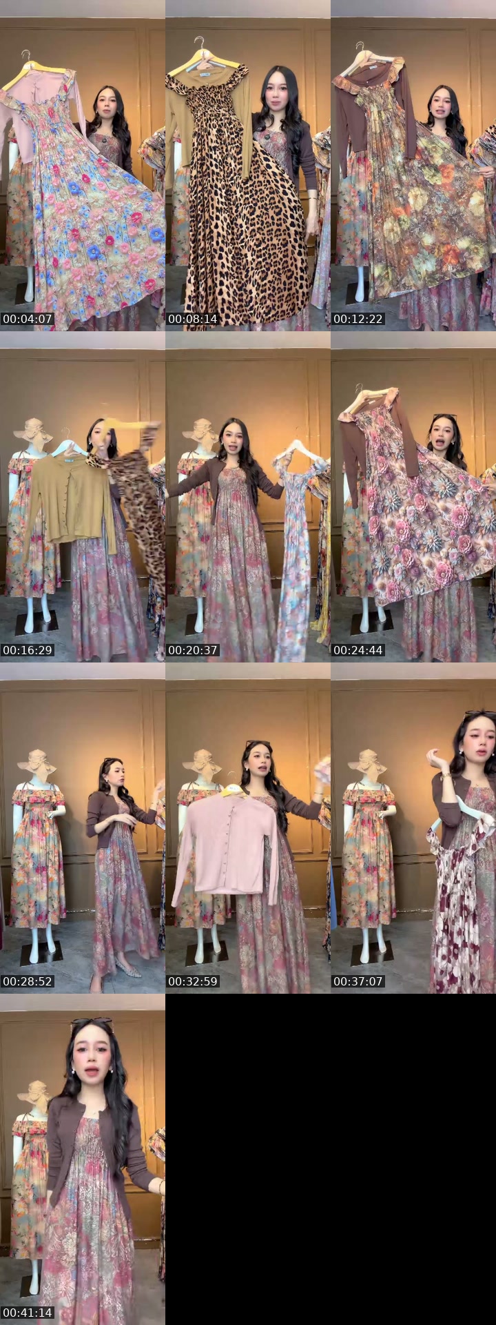 TikTok live: Marion long dress by @sirrin_girls