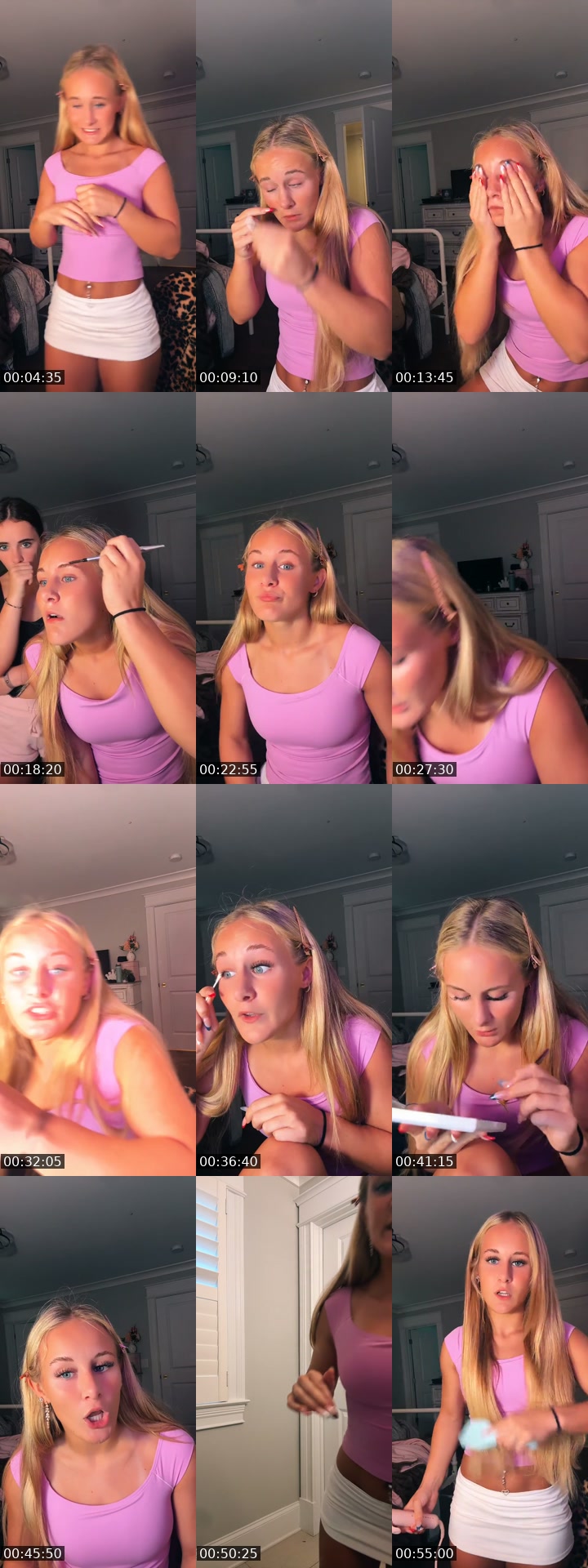 TikTok live: grwm by @itsmiaalbert