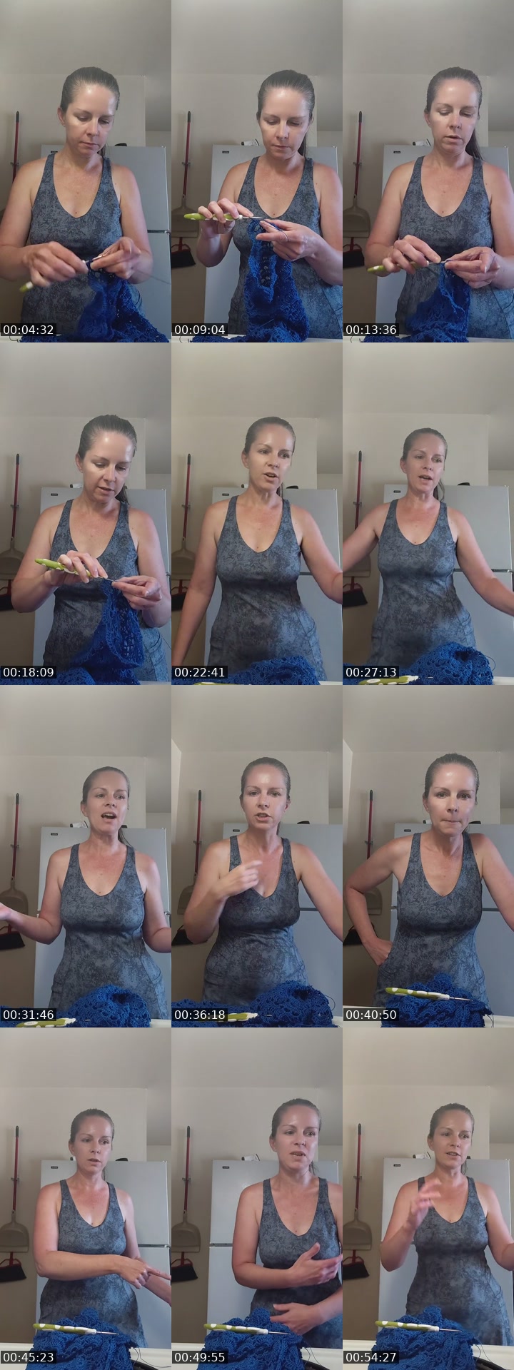 TikTok live: going to the park to crochet by @jen.pen49