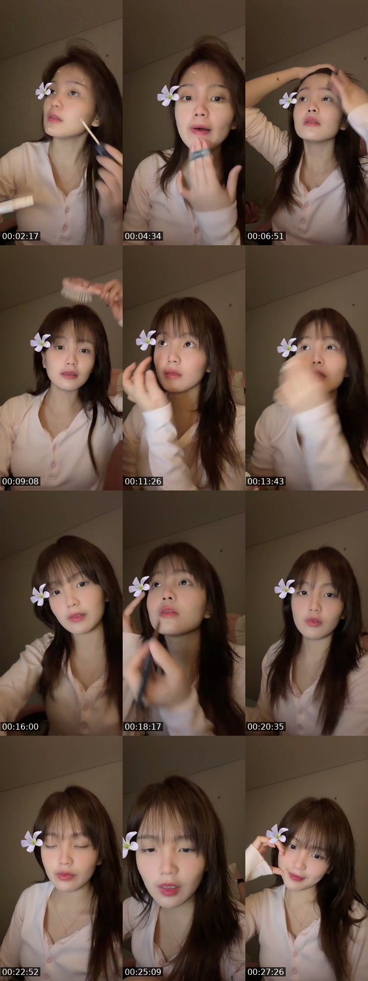 TikTok live: makeup by @ursaturnsza