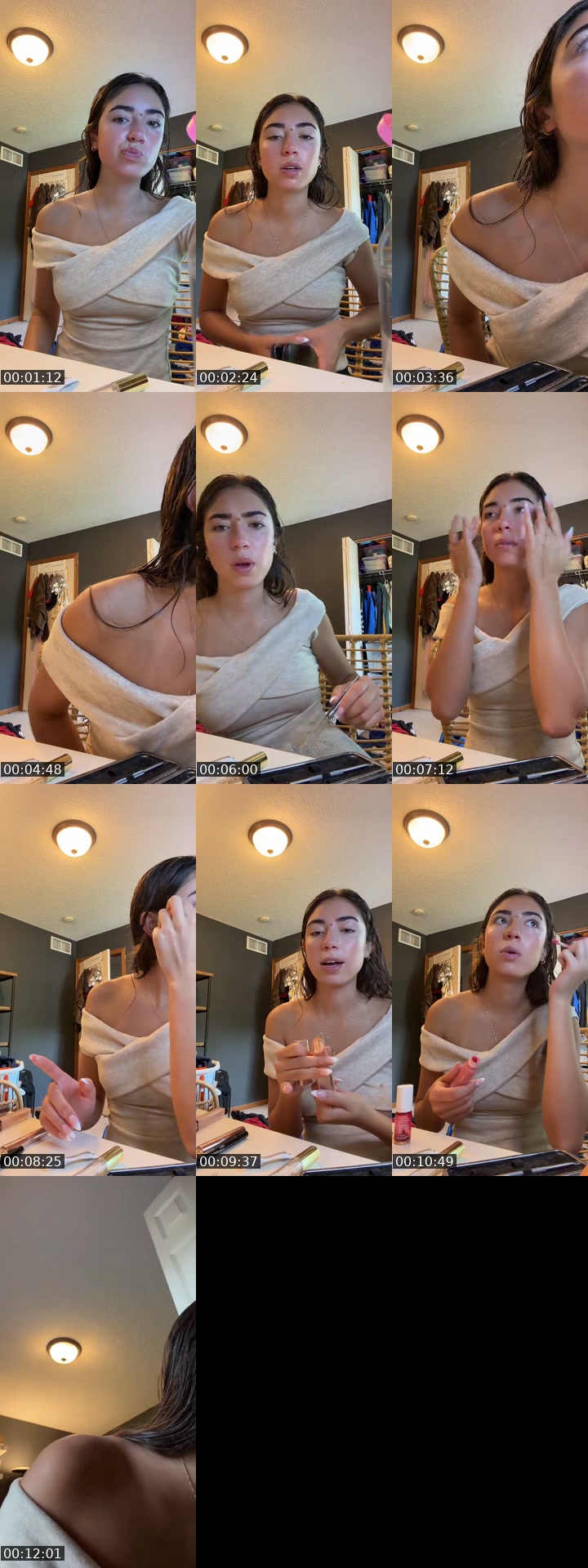 TikTok live: grwm by @user92873839202987651
