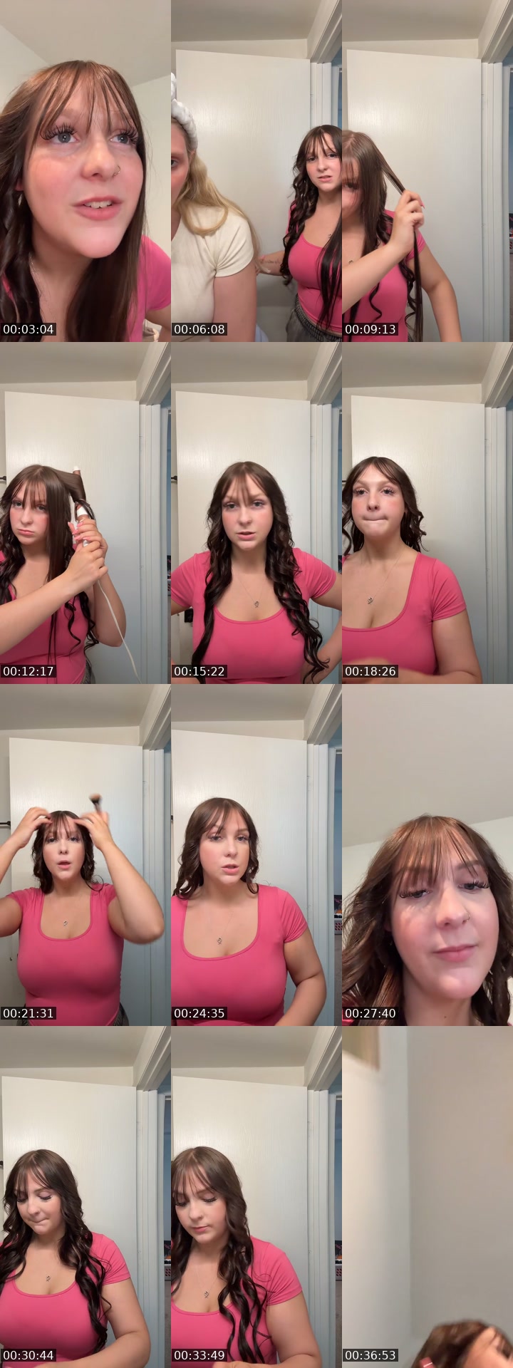 TikTok live: GRWM;) by @ceciliahall
