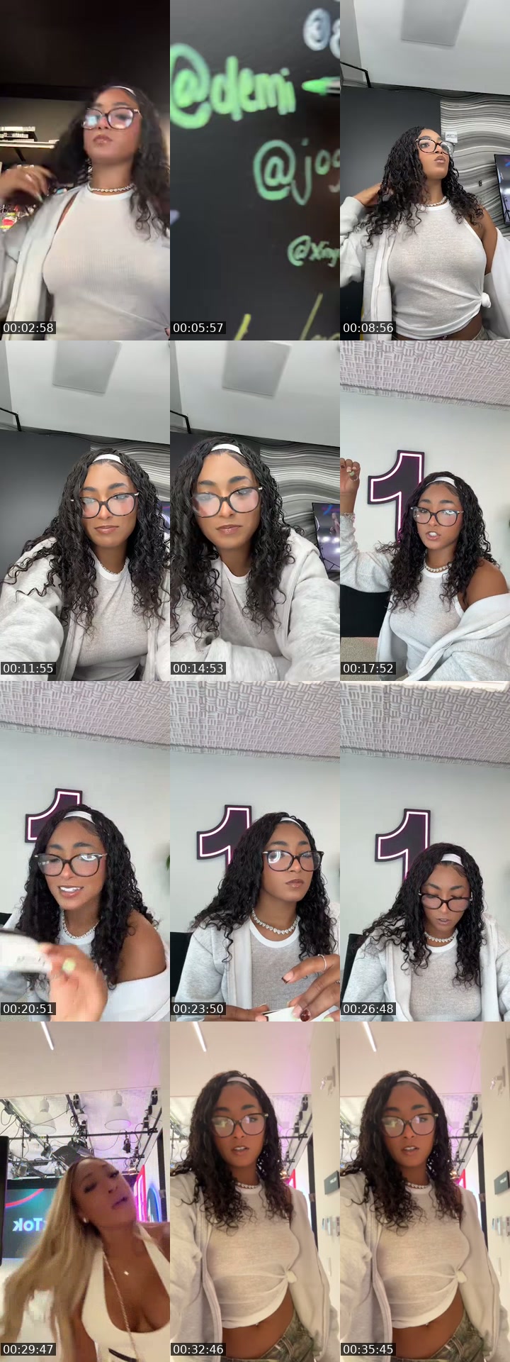 TikTok live: I see you 👀🕷️ by @demiibrooke