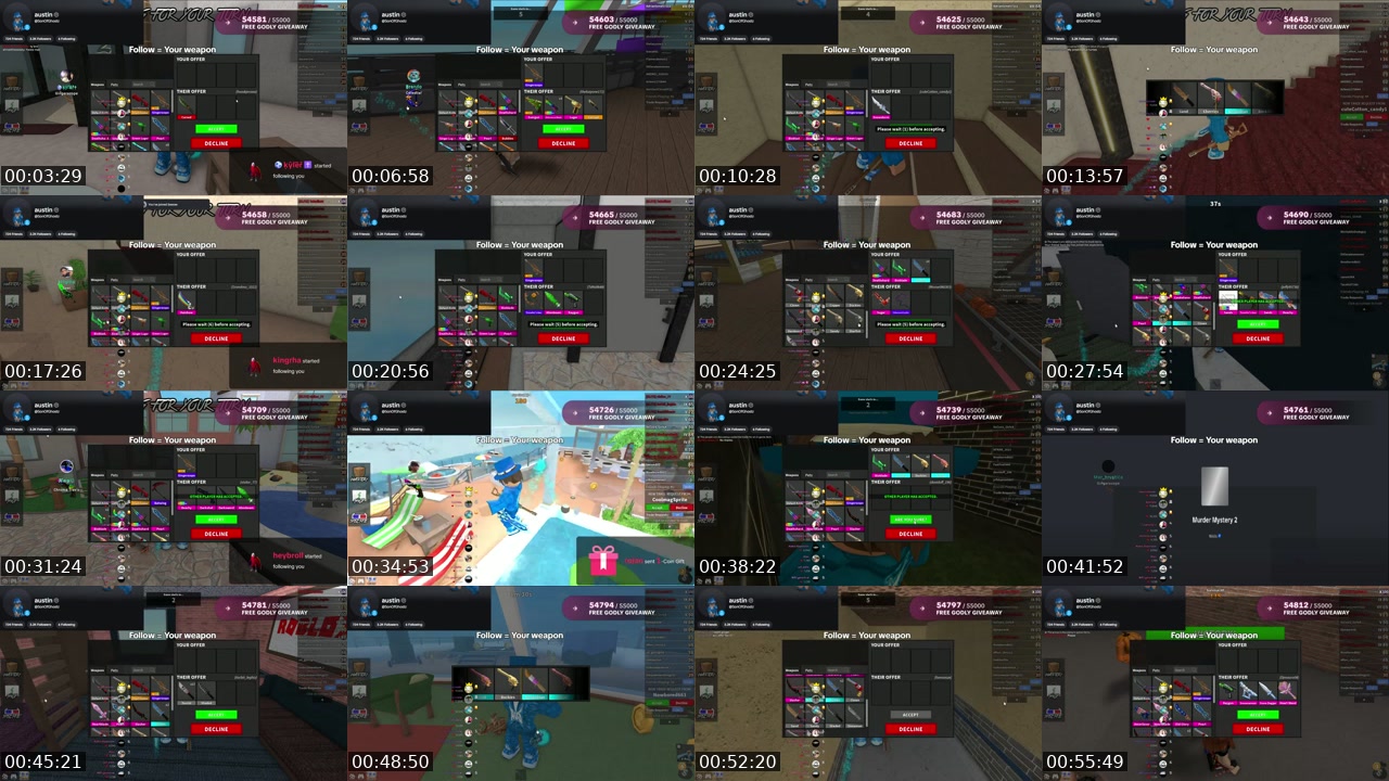 TikTok live: HYPEST MM2 LIVE (IM GRATEFUL!!!) by @sonofghostz