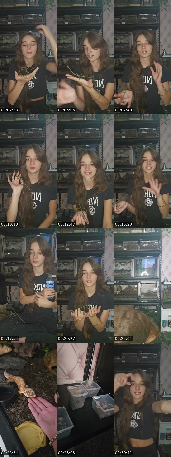 TikTok live: WARNING EXOTIC PETS-(I'm 19) by @skys.animal.zoo